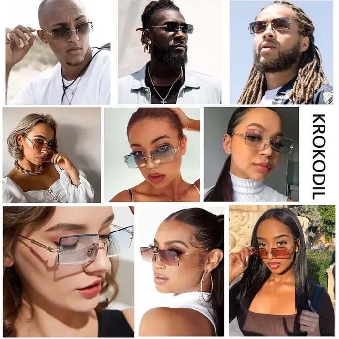 Lunettes de soleil rétro pour hommes et femmes