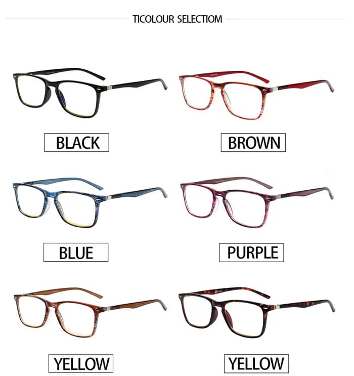 Lunettes de lecture bloquant la lumière bleue