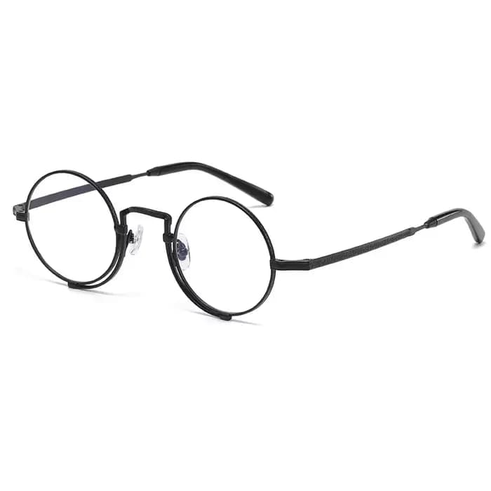 Lunettes Rondes en Titane Pur pour Homme et Femme
