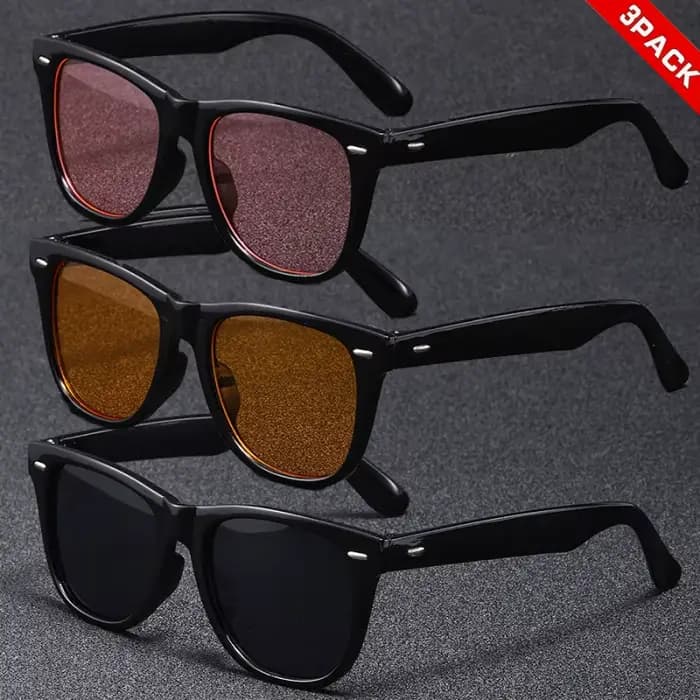 Lunettes de soleil classiques style Wayfarer
