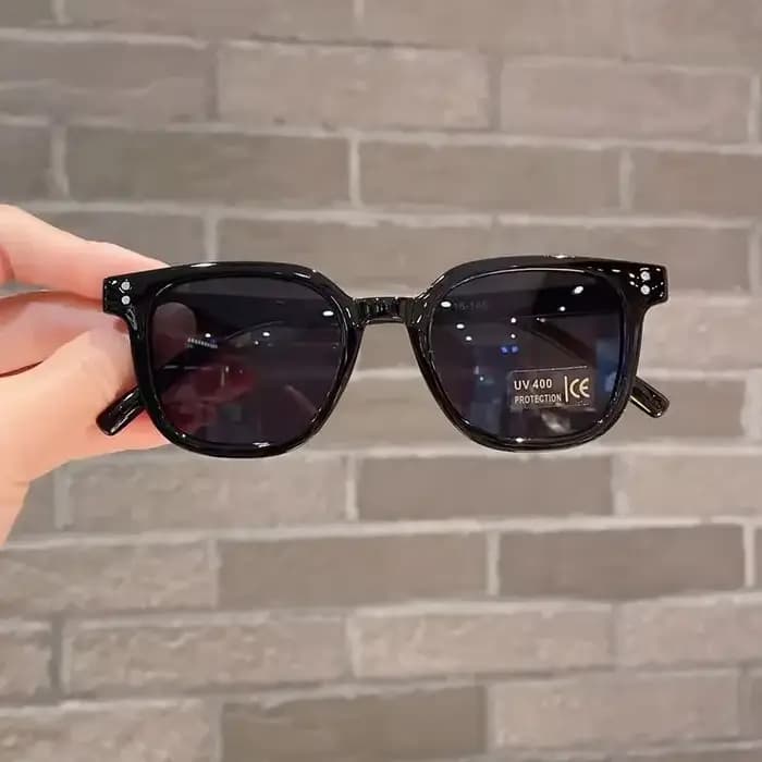 Lunettes de soleil vintage carrées pour enfants