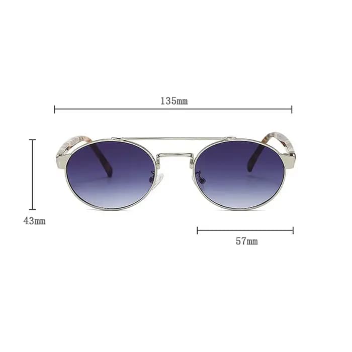 Lunettes de soleil ovales pour femmes