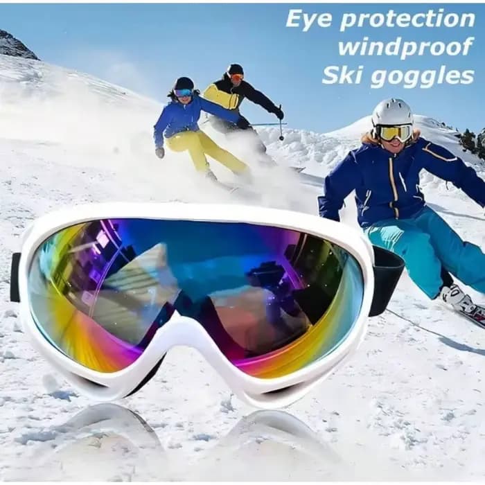 Lunettes de ski anti-buée pour hommes et femmes