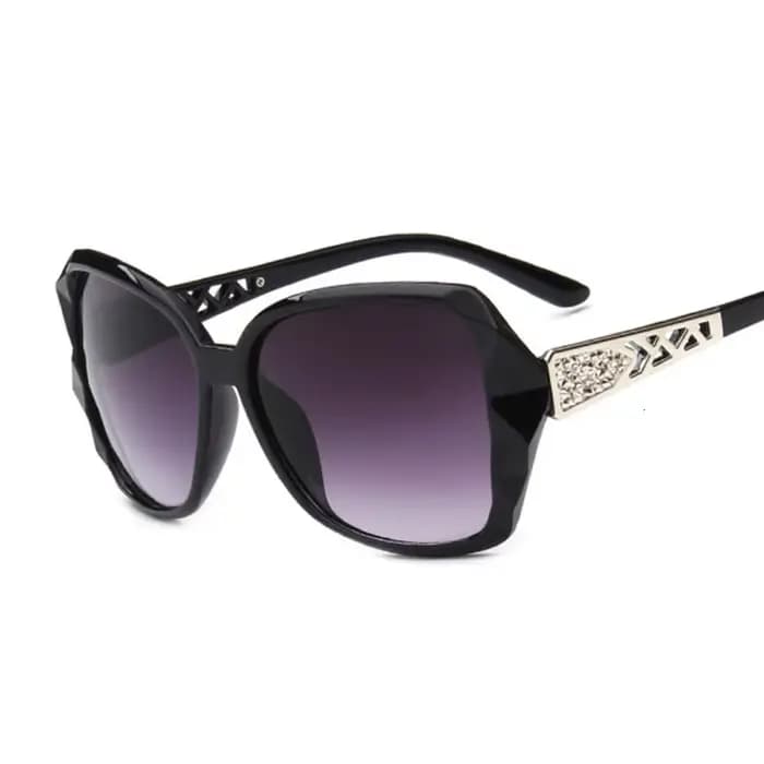 Mode lunettes De soleil carrées femme marque De luxe grand violet