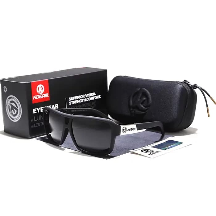 Lunettes de soleil polarisées de style Jam pour hommes