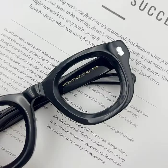 2025 lunettes cadre hommes haute qualité épais acétate carré marque à la main femmes Prescription