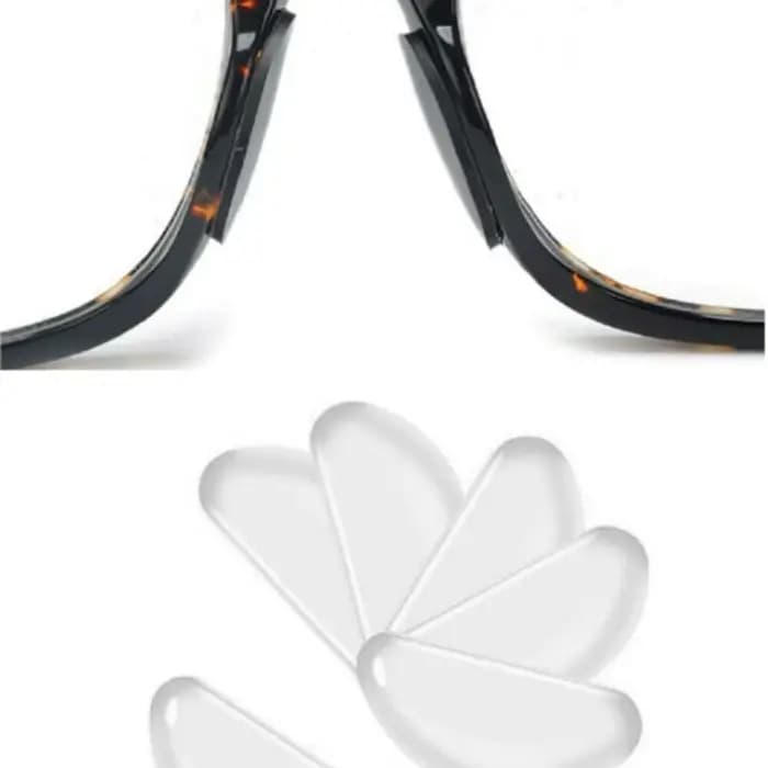 Lunettes auto-adhésives plaquettes nasales