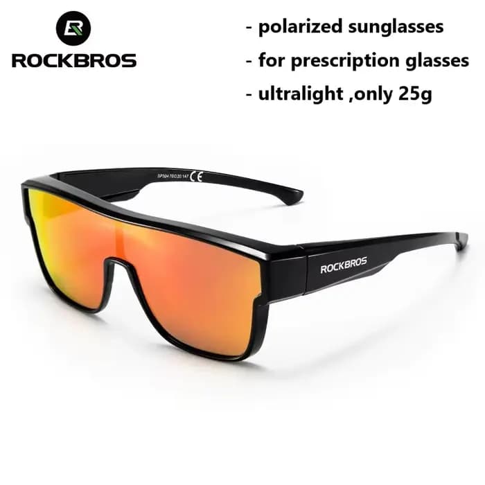 ROCKBROS lunettes de soleil polarisées Protection UV400 léger cyclisme pêche conduite randonnée
