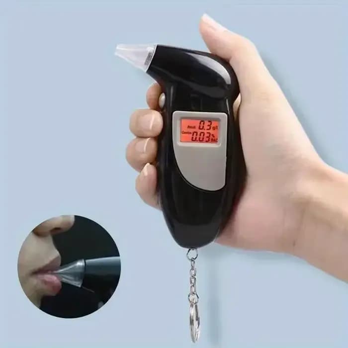 Testez avec précision votre teneur en alcool sanguin avec ce testeur d'alcoolémie numérique!