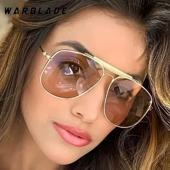 Nouvelles Lunettes de Soleil Aviateur Classiques en Métal pour Hommes et Femmes