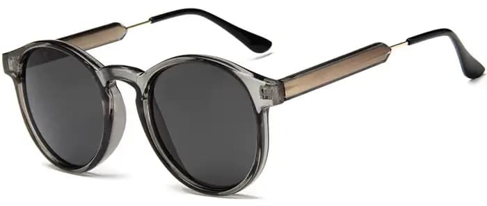 Lunettes de soleil rondes orange pour femmes et hommes
