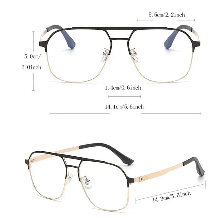 Monture de lunettes vintage pour hommes et femmes