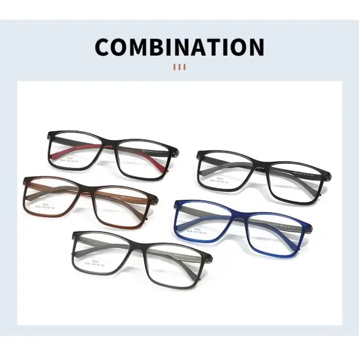 Lunettes à monture métallique pour hommes et femmes