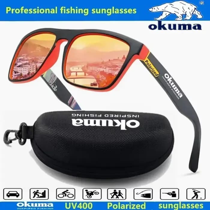 Lunettes de soleil polarisées Okuma UV400 pour hommes et femmes