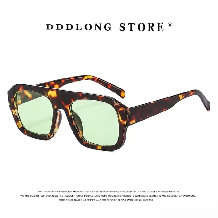 DDDLONG rétro mode Punk pilote lunettes de soleil femmes hommes plage