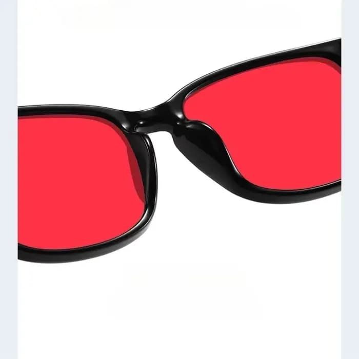 VIVIBEE classique rouge lentille bleu lumière bloquant lunettes carré hommes meilleur sommeil Anti filtre