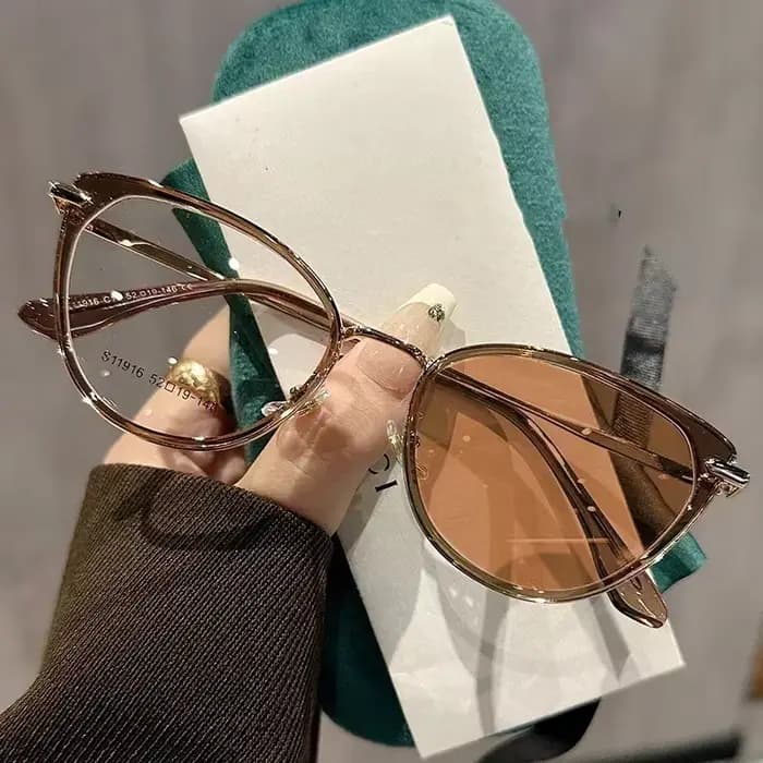Lunettes photochromiques œil de chat pour femmes