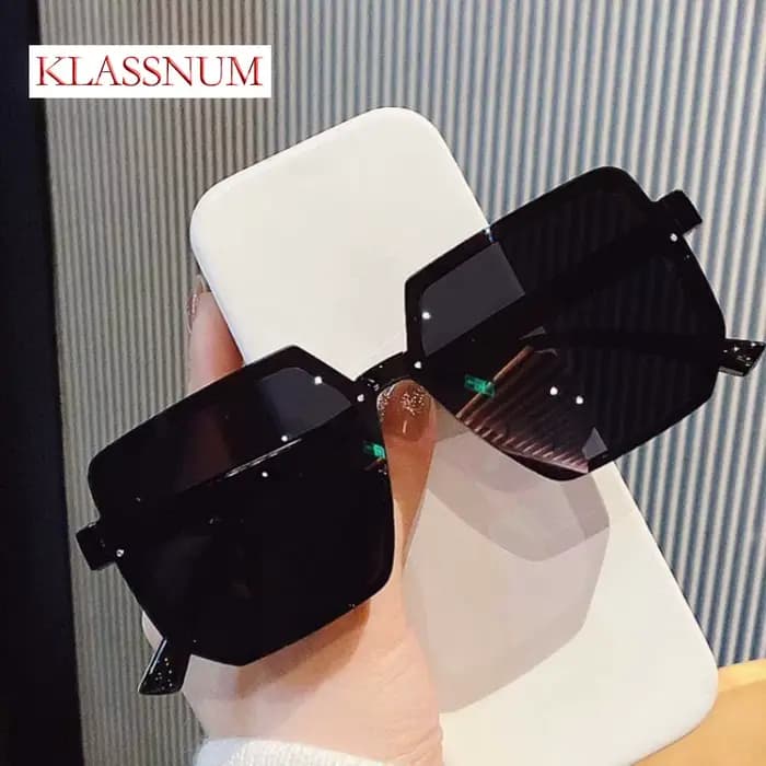 Lunettes de soleil carrées Vintage pour femmes et hommes