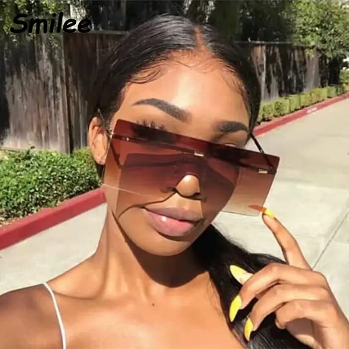 Respzed-Lunettes de soleil marron pour femmes