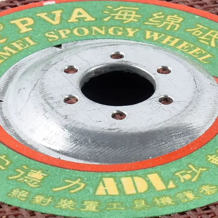 PVA-Meule spongieuse pour le polissage de la pierre de verre, 1 pièce, 4 pouces