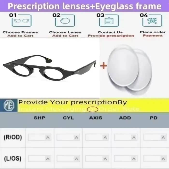 Nouveau cadre de lunettes de style japonais