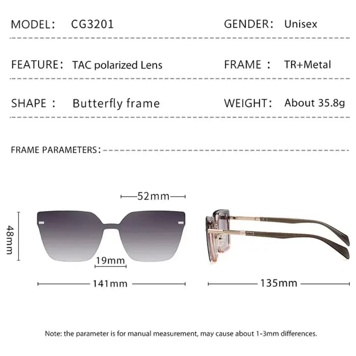 Ceofy – lunettes de soleil yeux de chat pour femmes