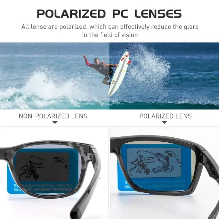 KAPVOE lunettes polarisées hommes femmes