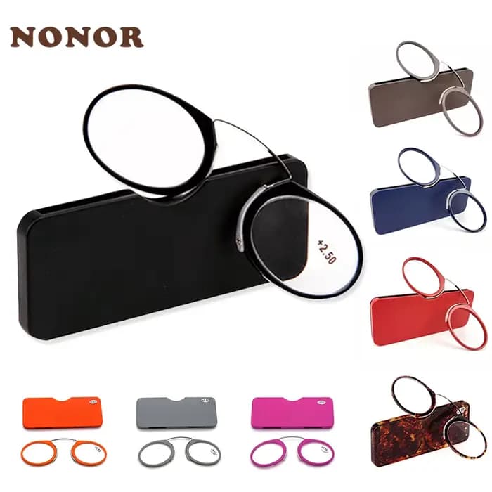 NONOR TR Clip nez pont Mini lunettes de lecture 1.0 à 3.5