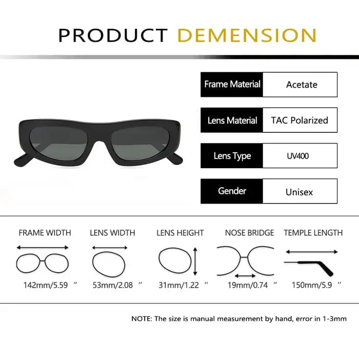 Lunettes de soleil pilote Punk pour hommes et femmes