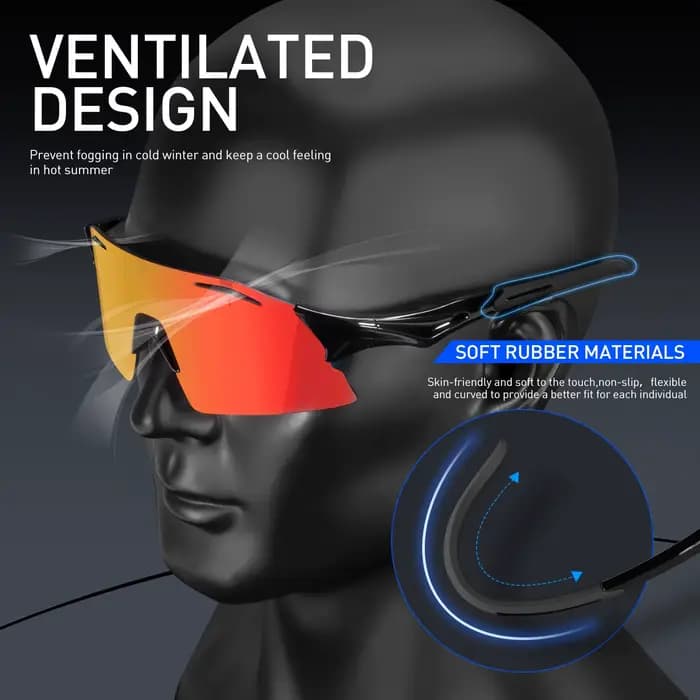 KAPVOE mode lunettes de cyclisme en plein air course