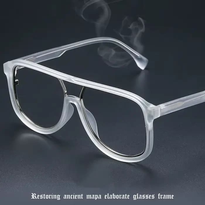 Fashoin grand cadre Anti lumière bleue lunettes
