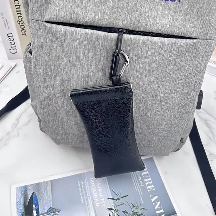 Sac à lunettes en PU souple