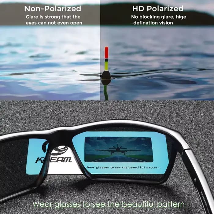 Lunettes de soleil polarisées à 100% ° KD029