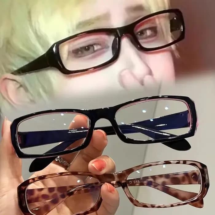 Lunettes japonaises coréennes à petite monture carrée pour femmes