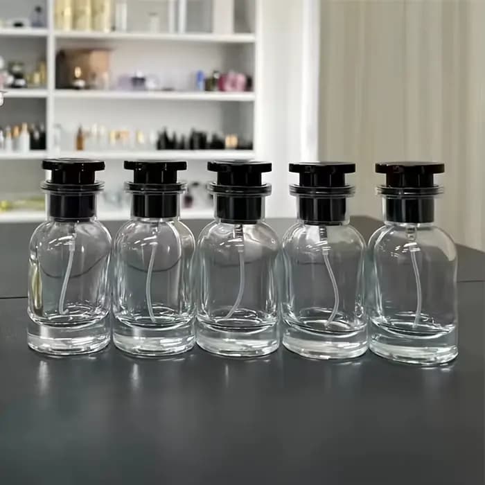 Bouteille de parfum portable en verre haut de gamme, vaporisateur de parfum, voyage, Afrique, 30ml, 1 pièce, 5 pièces