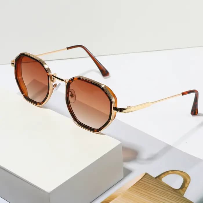 1pc lunettes de soleil à la mode rétro européennes et américaines pour hommes et femmes tendance polyvalente été ombrage solaire et protection UV fr