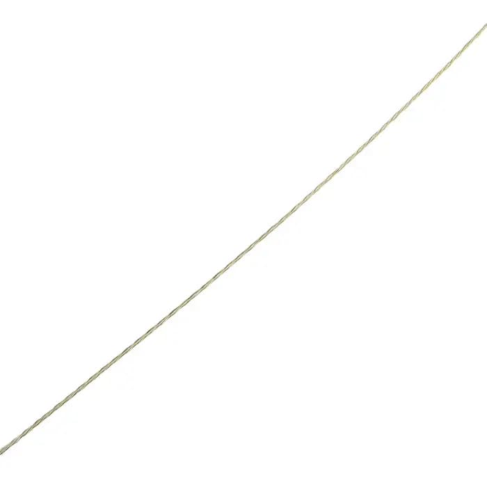 Fil de tressage en verre doré de 22 m de long pour la découpe et le retrait automobile, rouleau de pare-brise en acier de 0,8 mm d'épaisseur