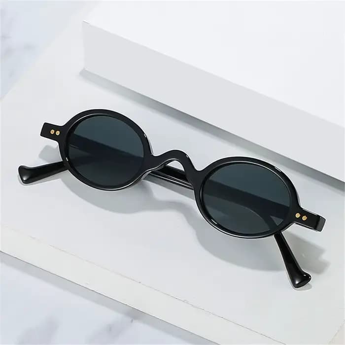 Lunettes de soleil rondes ovales pour hommes et femmes