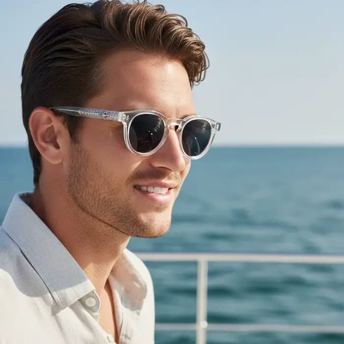 Lunettes de soleil vintage pour hommes