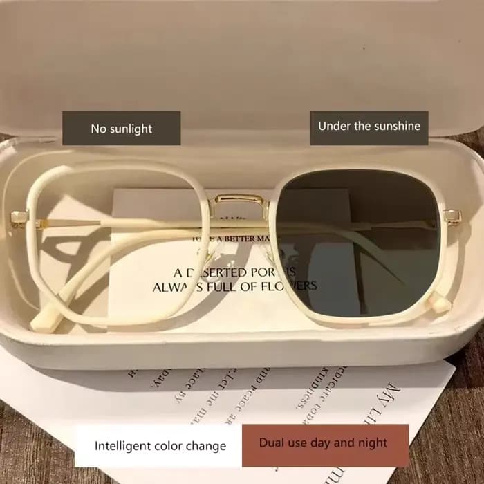 Lunettes de soleil photochromiques pour femmes et hommes