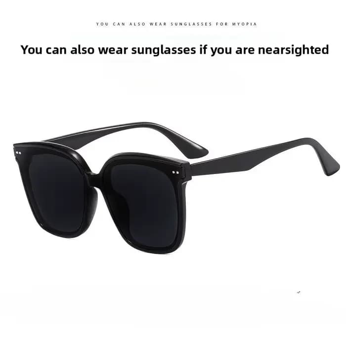 Lunettes de soleil de luxe surdimensionnées de marque de créateur