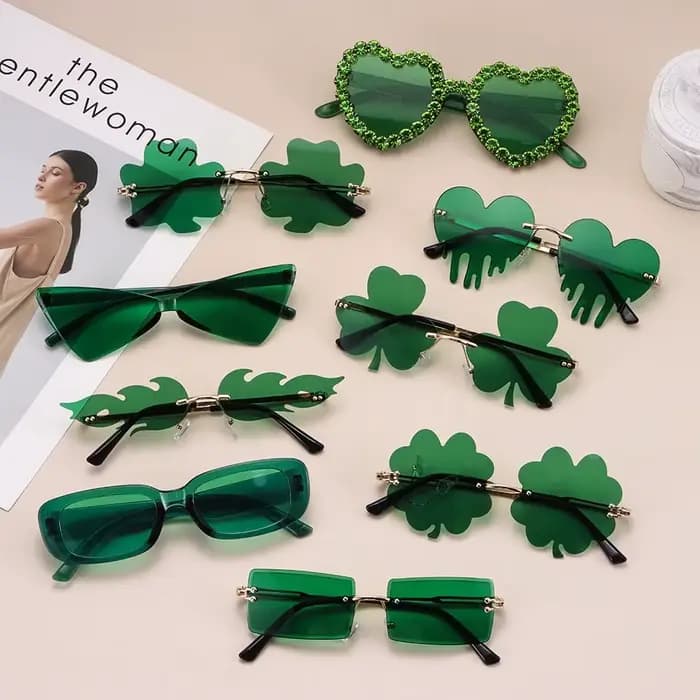 Lunettes de soleil sans monture pour hommes et femmes