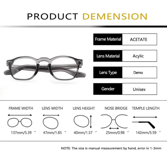 Jm Mage – lunettes de styliste en acétate