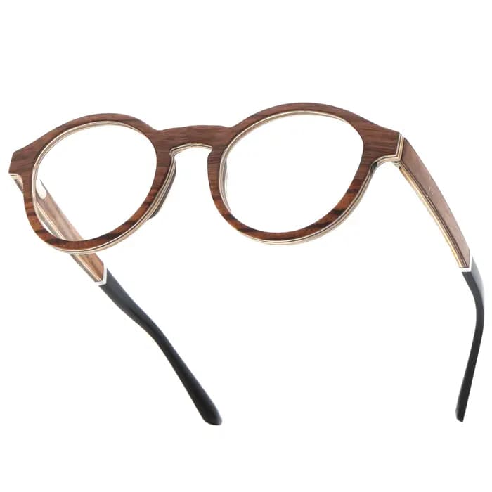 Monture de lunettes en bois faite à la main pour hommes et femmes