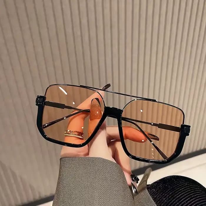 Lunettes de soleil Vintage surdimensionnées pour hommes et femmes