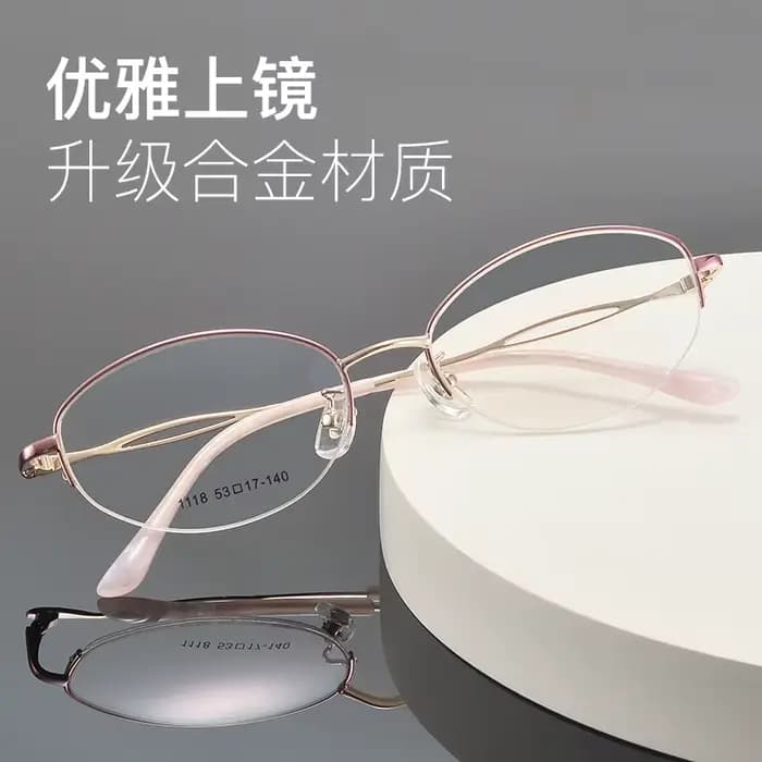 Reven Jate 1118 lunettes pour femme demi-monture optique Prescription monture