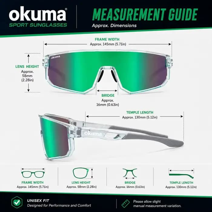 Lunettes de soleil de sport OKUMA