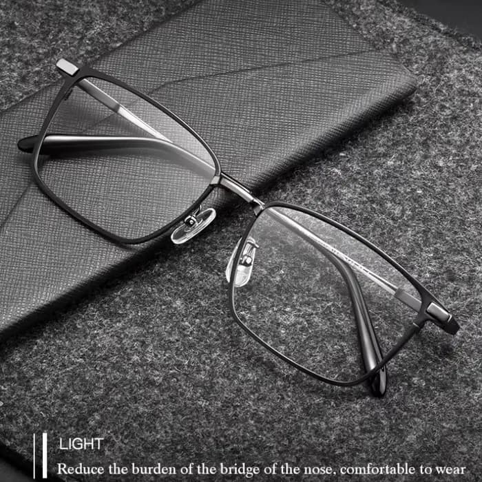 Monture de lunettes en titane pur pour hommes et femmes