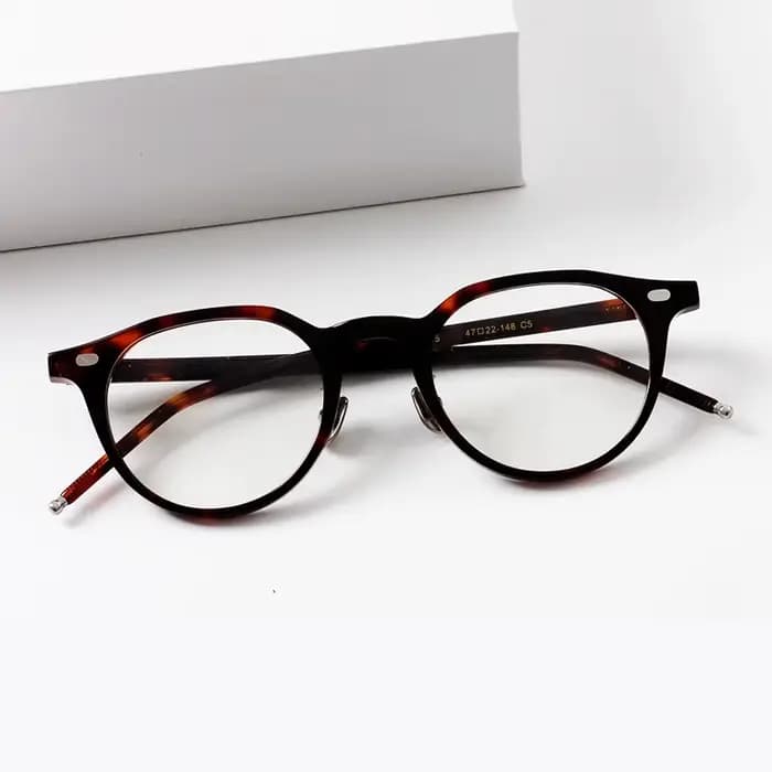Lunettes rondes rétro classiques pour hommes et femmes