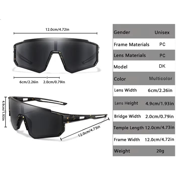 Lunettes de soleil d'extérieur pour enfants de 3 à 8 ans